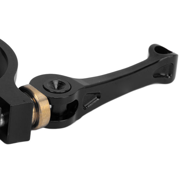 41mm Sadelstolpeklämma CNC Aluminiumlegering Cykel Snabbfäste Sadelstolpsklämma för Fällbara CyklarSvart