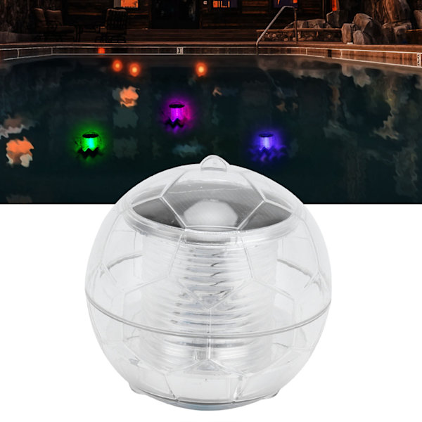 LED-kelluva vesivalo, aurinkokennolla ladattava kelluva vesivalo, RGB-värikäs värimuutos, IP67-vedenpitävä uima-altaaseen, lampi