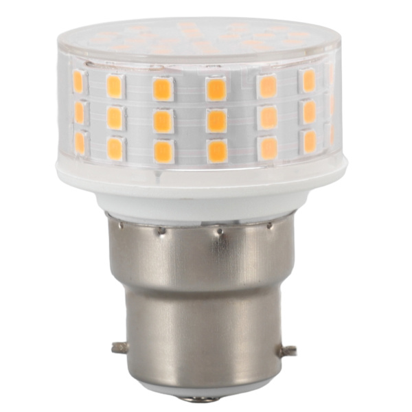 B22 LED Majslampe ABS 10W 1000LM Flimmerfri Energibesparende Lys til Loftbordskab AC 85‑265V Varm Hvid