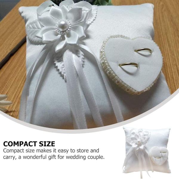 Ringpute for bryllup, 20 x 20 cm