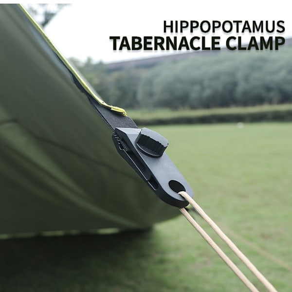 Tältklämmor med öljetter, för vattenvindregn campingresor