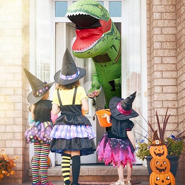 Tyrannosaurus-ilmapuku Halloween-asu roolipeli realistinen lihaksikas dinosaurus ilmapuku