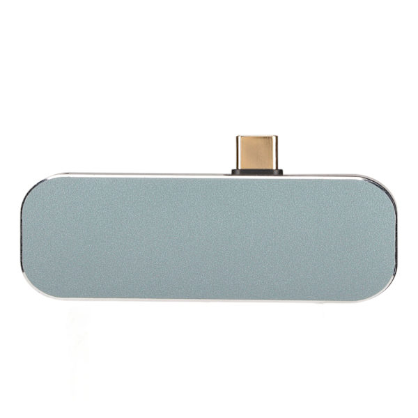 Tyyppi C -keskitin PD-latausportti 5-in-1 Hot Plug -toiminto Hopea alumiiniseos USB C -keskitin moniporttisovitin tablettia varten