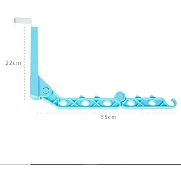 Hoocozi 3st hopfällbara resetvätt hängstrumpor över dörren