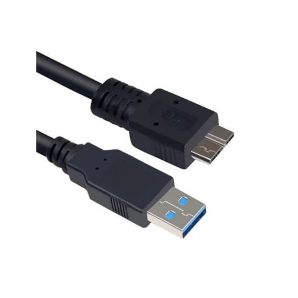 USB 3.0 till Micro-B Kabel Super Speed Extern Hårddiskkabel med Extra Ström Y-konfiguration för Sömlös Dataförlängning, Dubbel Typ-A Hane till