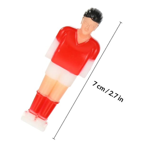 Plastfigurer för bordsfotboll, 11-pack