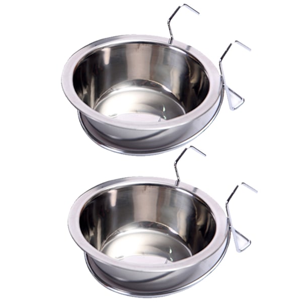 Hanging pet bowl for dogs cats