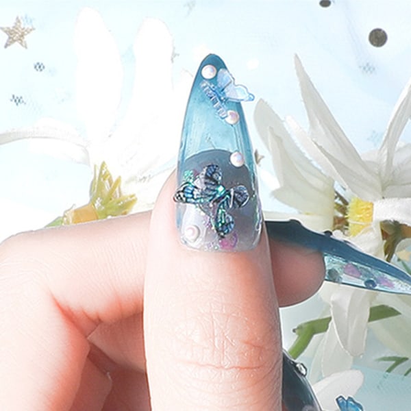 3D Butterfly Nail Charm 3D Resin Butterfly Mixed-Shape Nail Art