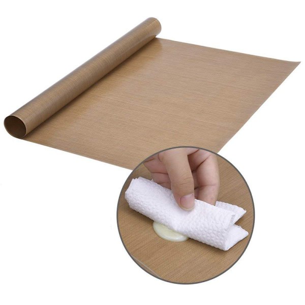 Non-stick Hantverksmatta, PTFE-ark för Värmepressöverföringsark, Lätt att Rengöra Återanvändbara Non-stick Ugnsformar, Värmebeständig Hantverksmatta för Kök och