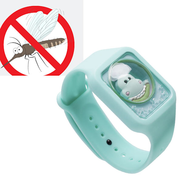 Repellent armband läckagefri långvarig mångsidig säker anti-bitande repellent armband för barn utomhus grön