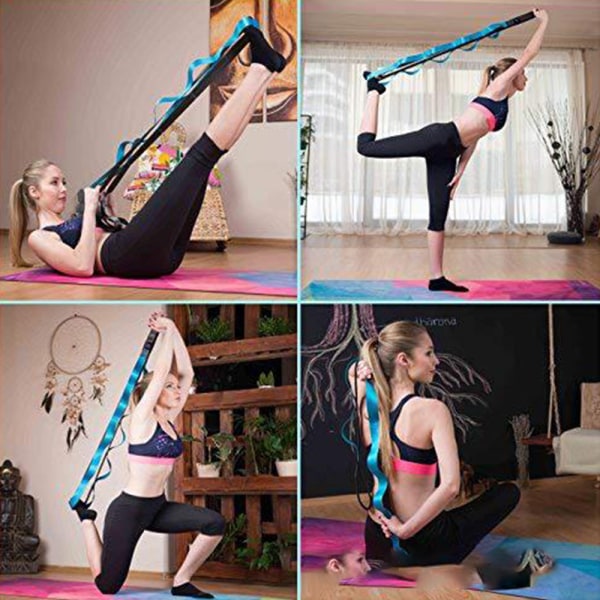Stretching stropp for Yoga, Fleksibilitet, Rehabilitering - for