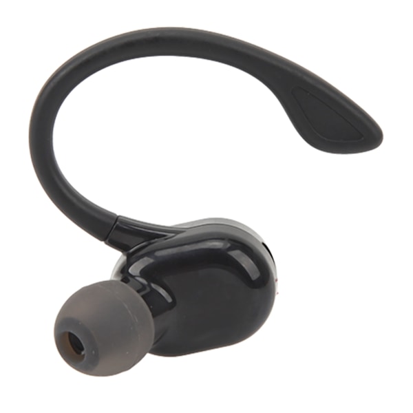 Støjreducerende Bluetooth-headset V5.2 Trådløs Bluetooth-øretelefon med mikrofon Lang standby Ultralet til lastbilchauffører Kontor Sort