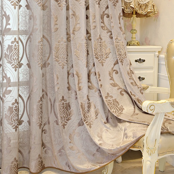 Gardiner stue med hemper voile vintage 140 x 175cm