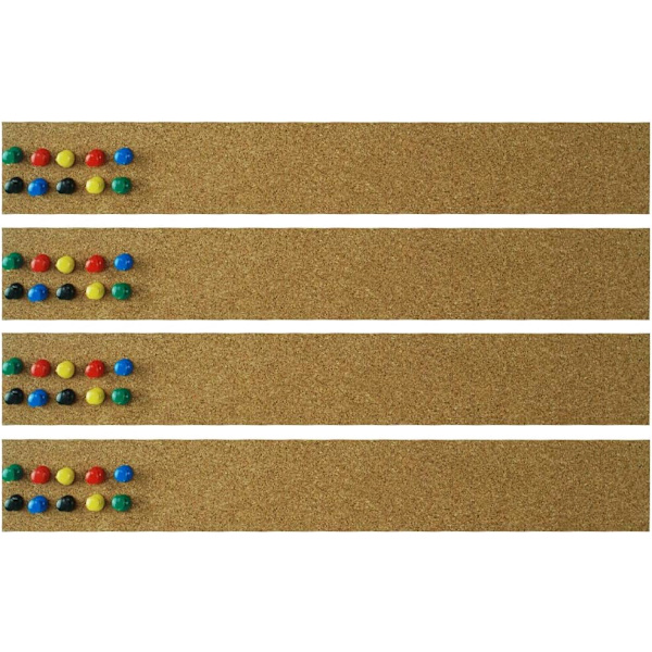Stykker kork opslagstavle strimler kork, til visning af memoer