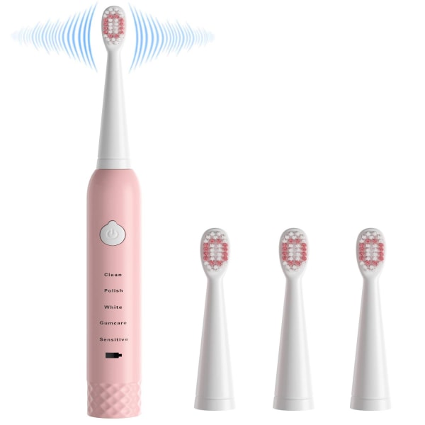 Sonic elektriska tandborstar för barn-5 lägen Vattentät USB