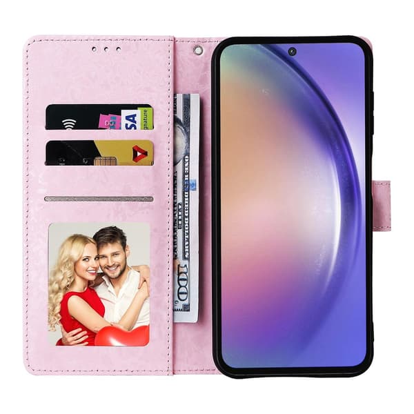 RFID-läderfodral för Samsung Galaxy A55