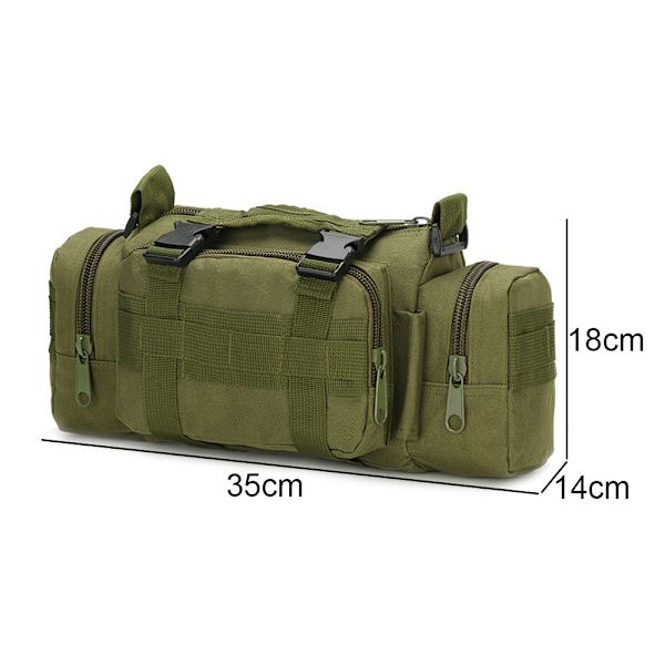Midjeväska Bältesväska Vattentät Magväska Taktisk Crossbody