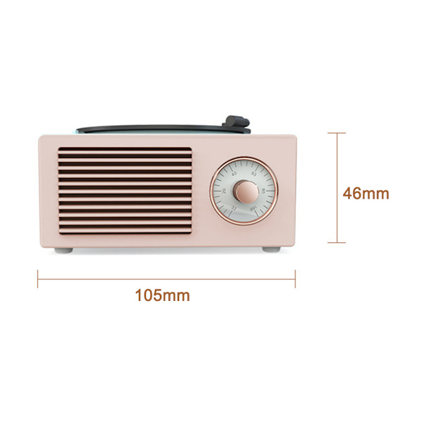 Bluetooth-högtalare, bärbar, 1000 mAh batteri