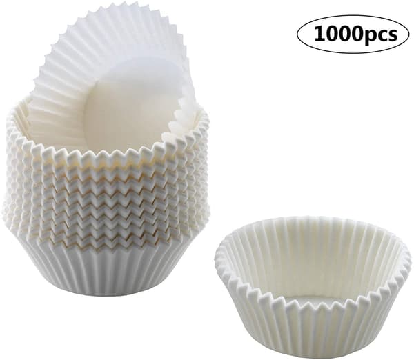 Papir bakeformer, papir muffinsformer, cupcake-, muffins- og puddingformer 1000pcs