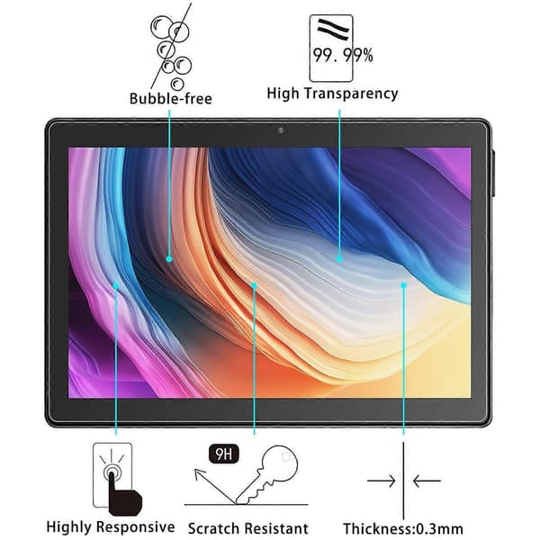 Karkaistu lasikalvo Dragon Touch Max10 -tabletille
