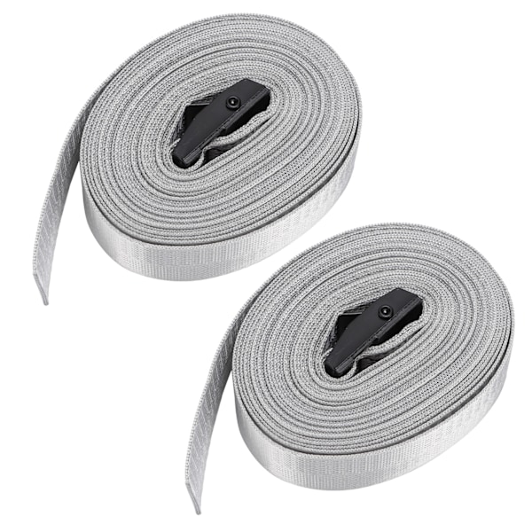 2 stk. legerings-spænderemme Justerbare surringsremme Heavy Duty spændebælter Spænde 1m/3,3ft