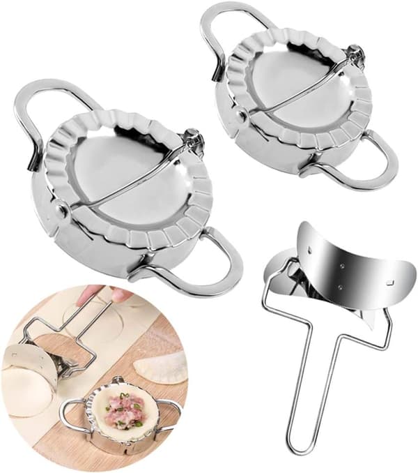 Dumplingmaskin Dumplingform Stål Wontonform Pastr