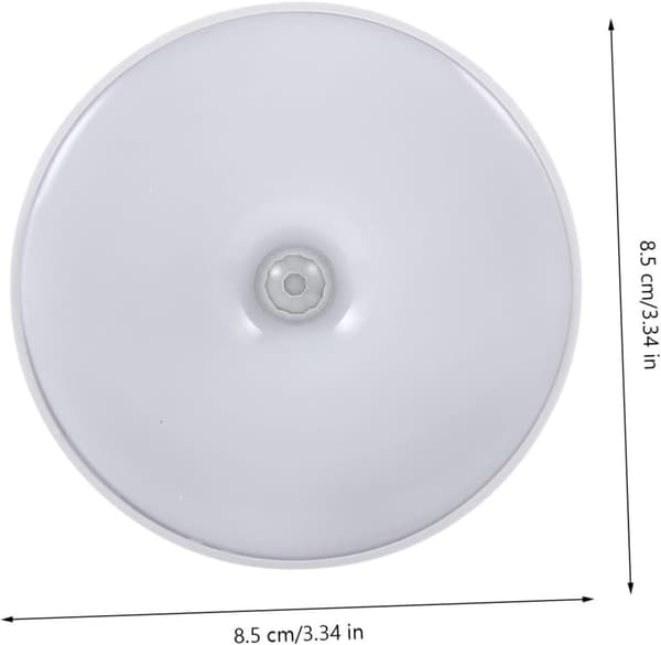LED Menneskelig Sensor Lys Sensor Led Lysskap Sensor Lys USB Lys I Hybel Bevegelseslys Under Seng Bord Nattlys Leselys Hvit Abs