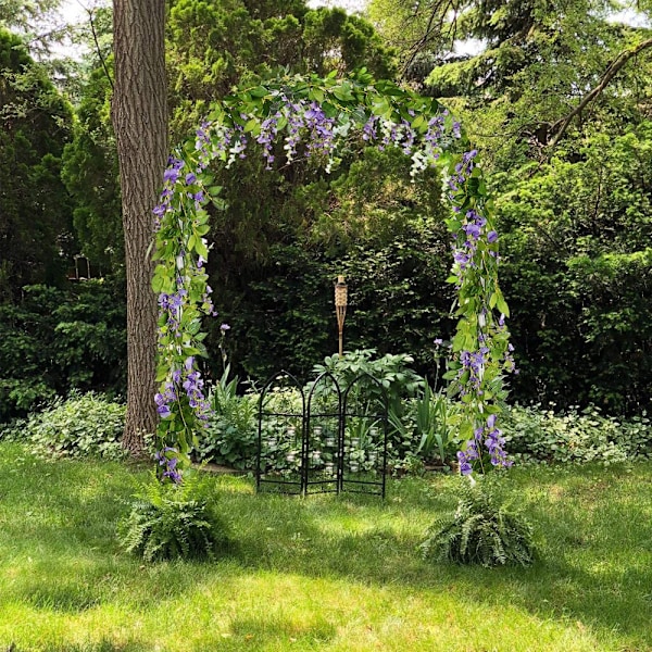 Konstgjorda blommor Wisteria Konstgjord Wisteria Girlang Blomgirlang