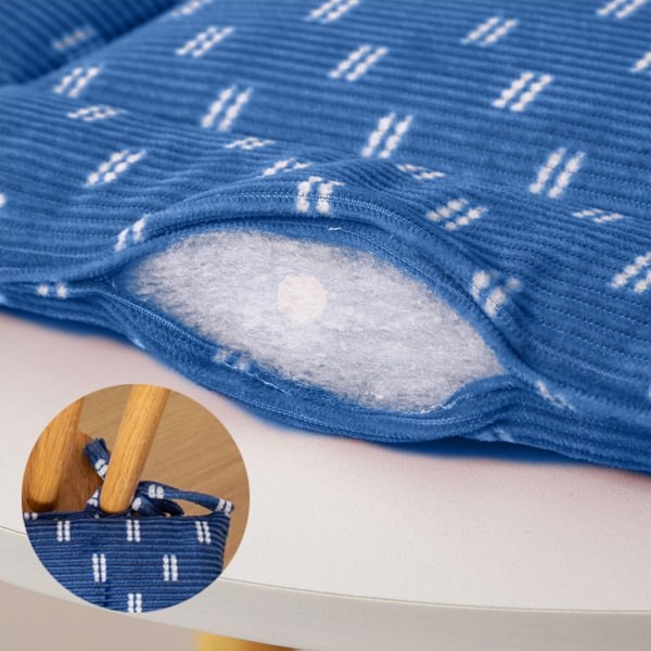 Setepute for kontorstol, ergonomisk coccyx-pute i minneskum