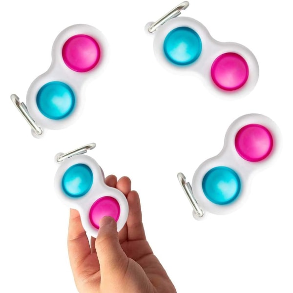 Simple Dimple Lelu, Kädessä pidettävä Mini Fidget Lelu, Sensory Relief