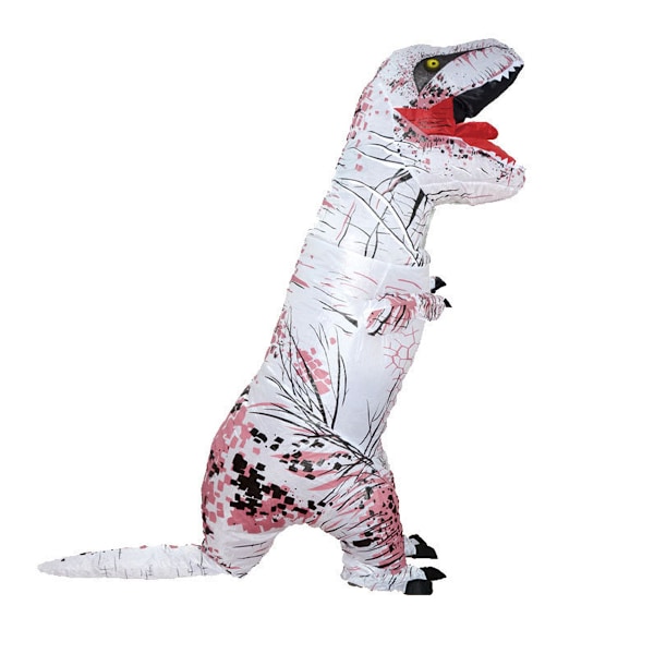 Tyrannosaurus Rex -hauska Halloween-dinosaurusten puhallettava puku - ratsastava dinosaurusten lihasdinosaurusten puhallettava puku