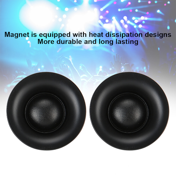 2PCS Diskant Silkesfilm Ball Tak Högtalare 25 Kärna 1 Tum Högtalare 30W 4Ω