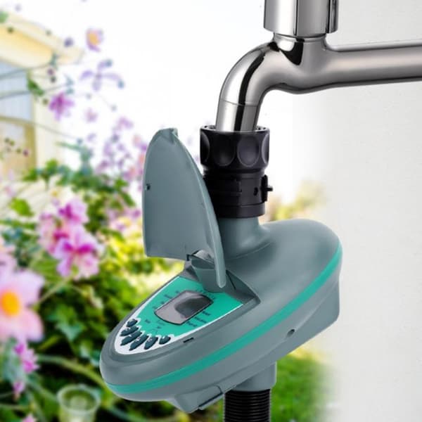 Sprinkler Timer, Programmerbar Droppbevattning Vattentimer, Automatisk Trädgårdsvattentimer Bevattningskontroller, Intelligent Bevattning