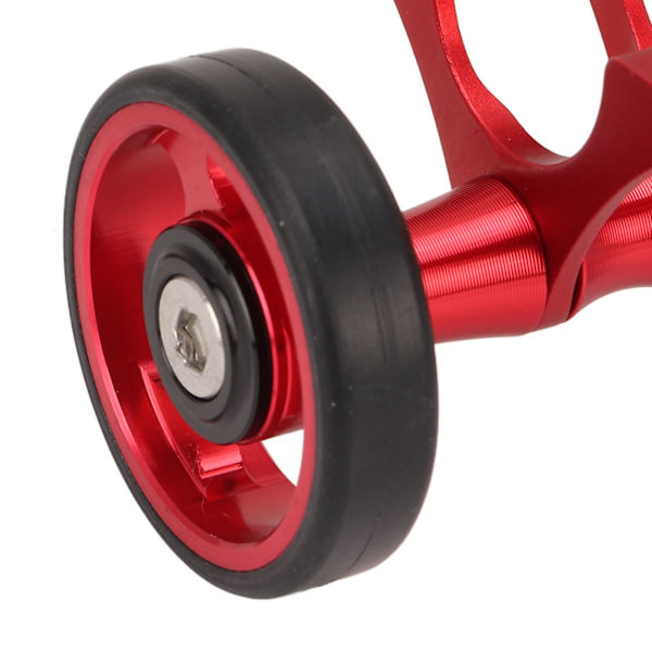 Cykelskærm Easywheel Mudguard Rollers Hjul Dobbelthjul til Brompton Foldecykel til DahonRød