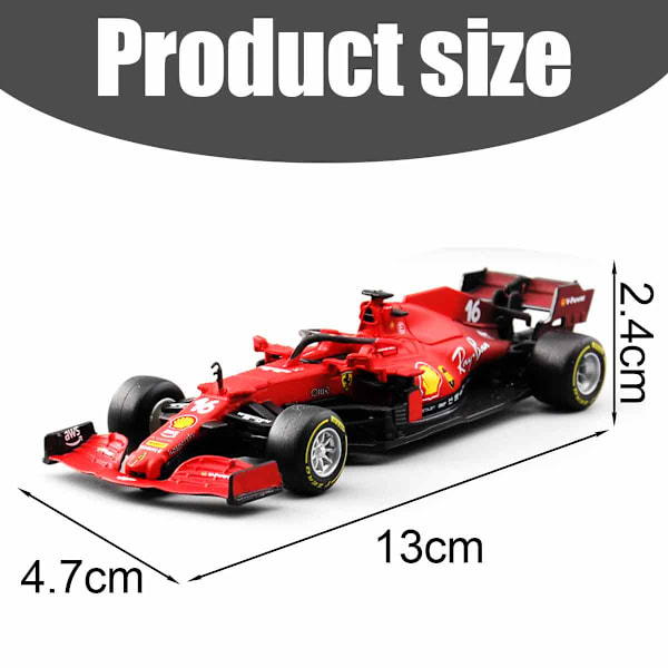 Bimeko Formula-auton malli lafali F1 LAFHA Kilpa-auton malli 1:43 formula-seosmalliauto heiluri