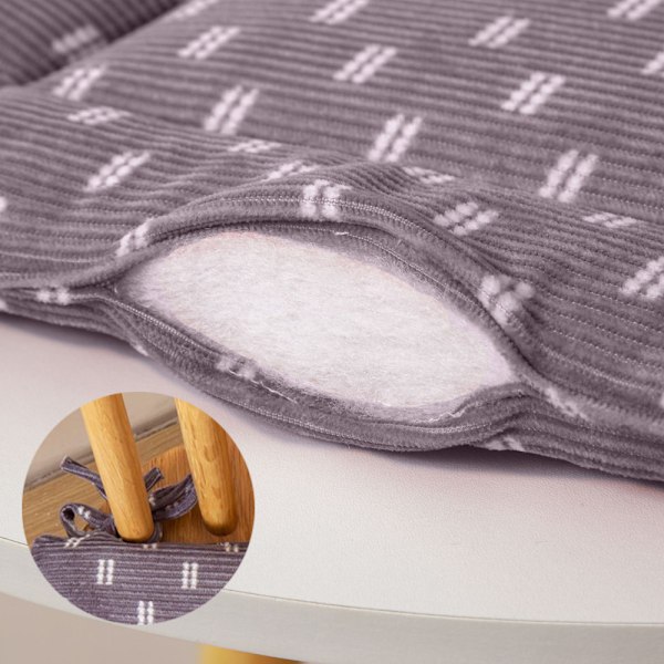 Setepute for kontorstol, ergonomisk coccyx-pute i minneskum
