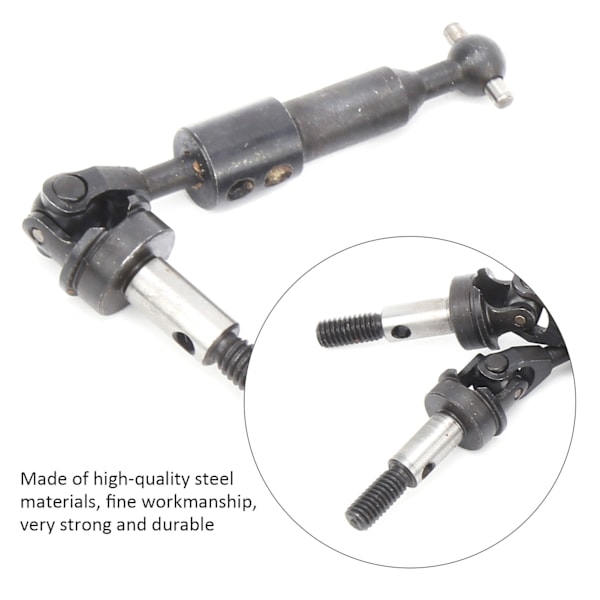 4 st RC stål justerbar CVD Universal Drive Shaft Transmission Axle för HSP 94123/94103