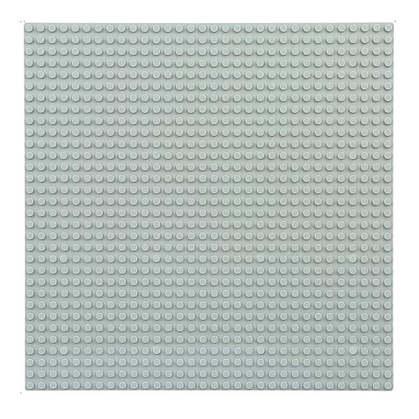 6 levyn sarja rakennuslevy, yhteensopiva useimpien merkkien kanssa, 25*25cm, vihreä sininen harmaa pohjalevy