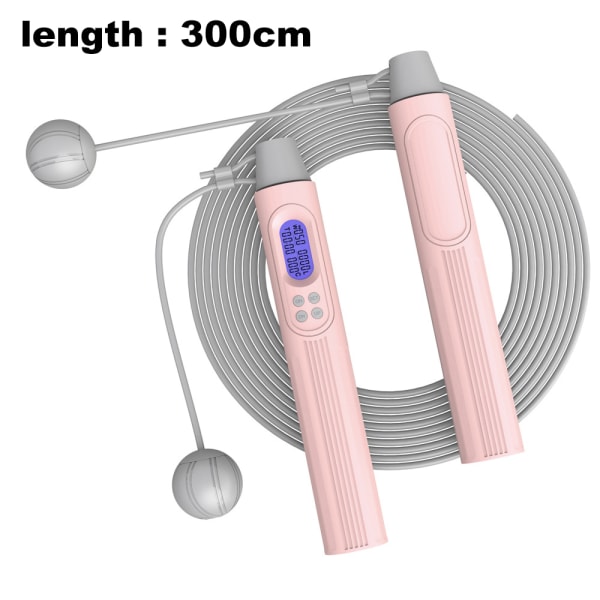 Jump Rope with Counter, Cordless Weighted Jump Rope,