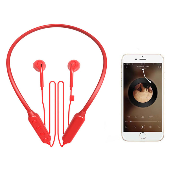 Bluetooth-hovedtelefoner Nakkebånd Trådløse øretelefoner In-Ear Sport