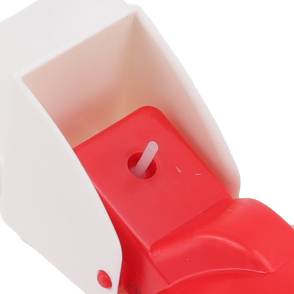 10 Set Kyckling Drickkopp Automatisk Vatten Drickare Stor Röd Plastskål för Anka Fågel Höna G1/2