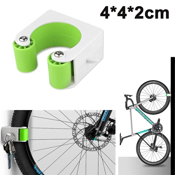 Bicycle Wall Mount, Mountain Bike Park Buckle Portable Creative Wall Mounted, Bicycle Stand Floor for Parking Bicycles