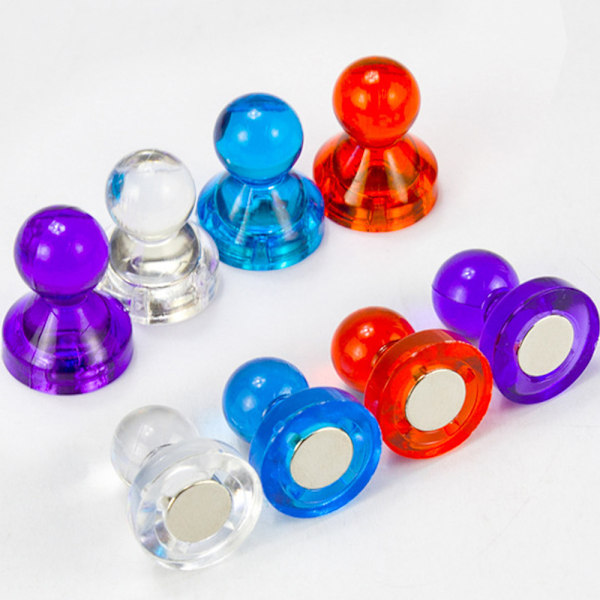 40-pack starka minikottmagneter för anslagstavla kylskåp 11 x 17 mm