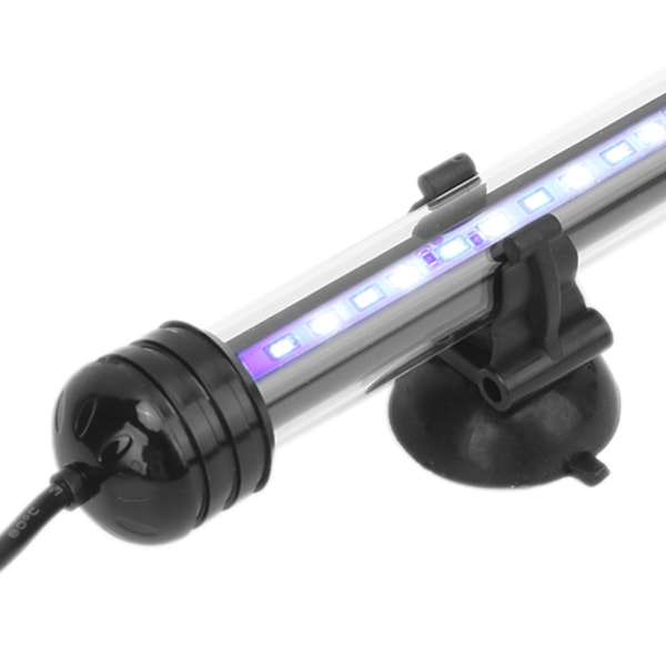 Akvariebelysning Vandtæt Akvarielys med LED-lys 3 Tilstande Dæmpbar 100‑240VEU Stik 28CM
