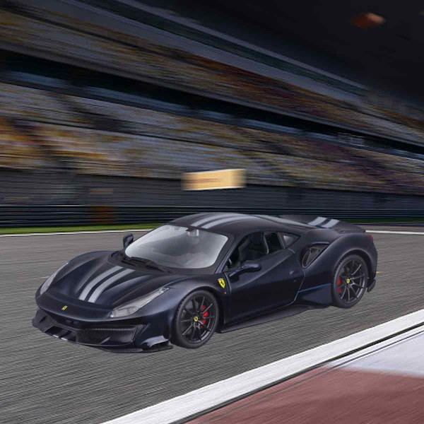 Bburago 1:24 SF90 sportsbil racingbil modell simulering legering gutt for Ferrari leker