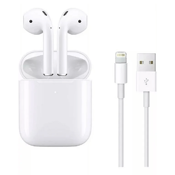 Bluetooth-ladeetui for AirPods 1. og 2. generasjon, 24 timers batteritid med høykapasitetscelle, ettersalgsservice for problemfri bruk