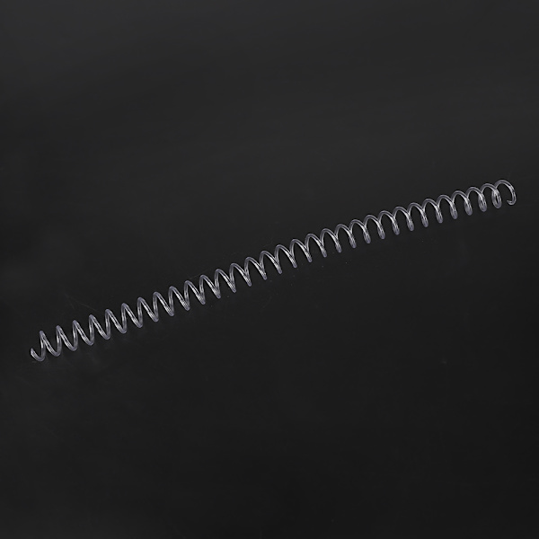 20 st 30 hål Lösbladig plastbindningsring Spiralfjädrar för A4-papper 13 mm transparent