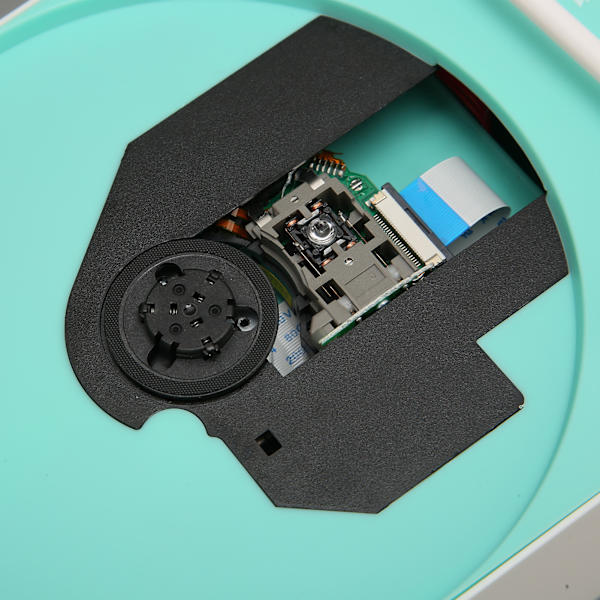 CD-soitin Mini Monitoiminen Vintage Bluetooth-kaiutin CD-soitin Kotiin Vihreä