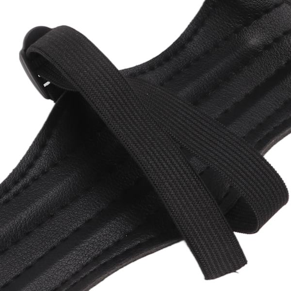 Bueskydning Arm Beskyttere Dobbelt Lag Syning Mikrofiber Læder PU Materiale Sort Fortykket Beskyttende Dæksel til Recurve