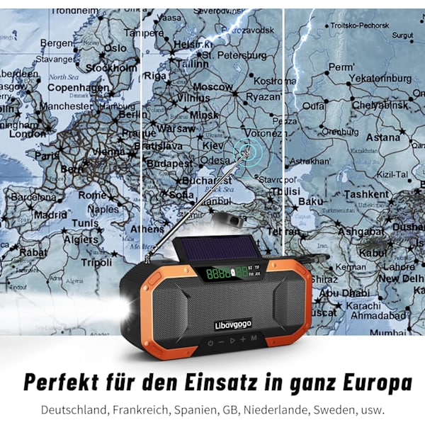 Sveivradio, bærbar solradio